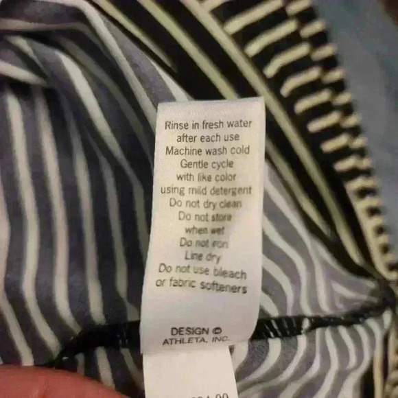 Athleta Striped Shell Top - Picture 9 of 9